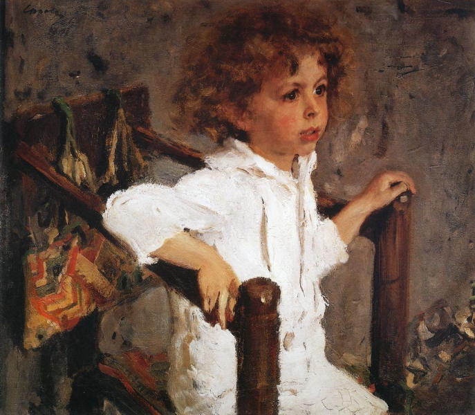 Валентин Александрович Серов. «Портрет Мики Морозова», 1901 г.